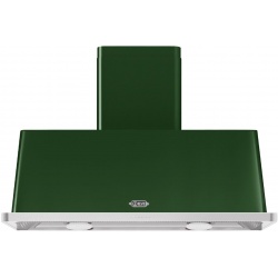 Hota decorativa Ilve Majestic AM120 ,120 cm, 1 motor, 4 viteze, 890 m3/h, clasa A, verde
