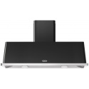 Hota decorativa Ilve Majestic AM150 ,150 cm, 1 motor, 4 viteze, 890 m3/h, clasa A, negru lucios