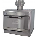 Cuptor profesional pe carbuni PIRA 80 Silver SD 80x69x69 cm 186 kg