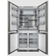 FRIGIDER HAIER HRF-628DF6, A+, 449 kWh/an, 380 L, 199 L, argintiu
