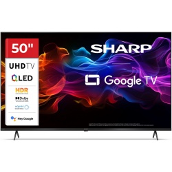 Televizor Sharp LED 75FQ5EG, 189 cm, Smart Google TV, 4K Ultra HD, Clasa G