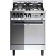 Aragaz Lofra Maxima M66GV/C, 60x60 cm, gaz, 4 arzatoare, grill electric, timer, aprindere electronica,cuptor pe gaz, inox