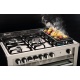 Aragaz Lofra MaximaM76MF/C, 70x60 cm, gaz, 5 arzatoare, grill electric, timer, aprindere electronica, inox