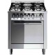 Aragaz Lofra Maxima M76GV/C, 70x60 cm, gaz, 5 arzatoare, grill electric, timer, aprindere electronica,cuptor pe gaz, inox