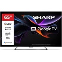 Televizor SHARP QLED 65HR7265E, 189 cm, Smart Google TV , 4k Ultra HD, WiFi