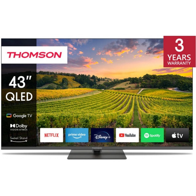 Televizor Thomson 75QG7C14 189 cm, 4K, Smart QLED Pro Google Televizor 144Hz