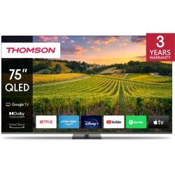 Televizor Thomson 75QG7C14 189 cm, 4K, Smart QLED Pro Google Televizor 144Hz