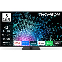 Televizor Thomson 75QG7C14 189 cm, 4K, Smart QLED Pro Google Televizor 144Hz