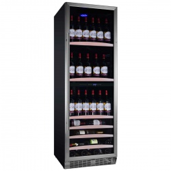 Racitor de vinuri Caso WineMaster Touch A one, 44 sticle, 117 W, negru/otel inoxidabil