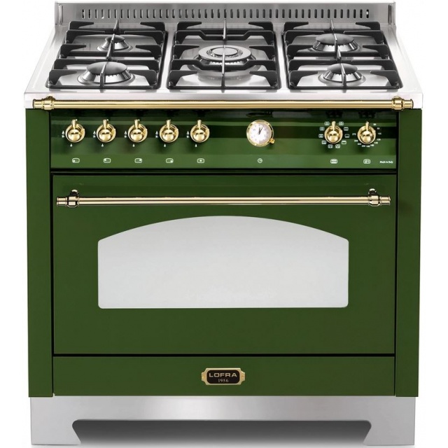 Aragaz Lofra RBI66MFT/CI, 60x60 cm, gaz, 4 arzatoare, grill, aprindere electronica, timer, crem