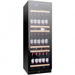 Racitor de vinuri Caso WineMaster Touch A one, 44 sticle, 117 W, negru/otel inoxidabil