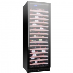 Racitor de vinuri Caso WineMaster Touch A one, 44 sticle, 117 W, negru/otel inoxidabil