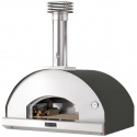 Cuptor de pizza pe lemne FONTANA FORNI, dimensiuni exterioare D 85,5 x L 98 x H 114 cm, inox