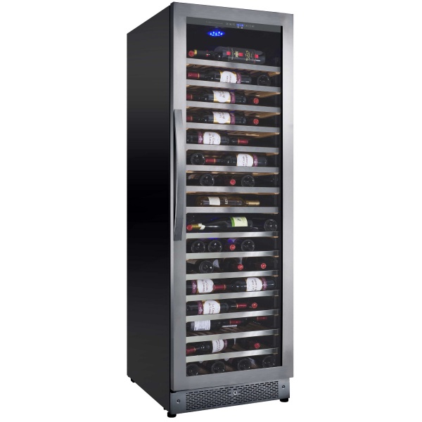 Racitor de vinuri Nevada Concept NW171S-SSL, 171 sticle, negru/inox