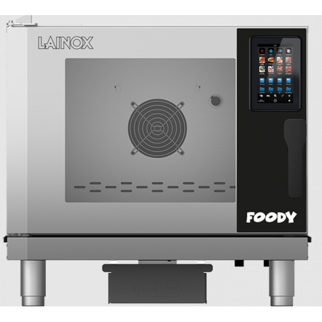 Cuptor gastronomic electric LAINOX Foody model FOEN051 cu putere 7.25 kw si capacitate 5 tavi GN 1/1 - 5 tavi EN1 (600 x 400)