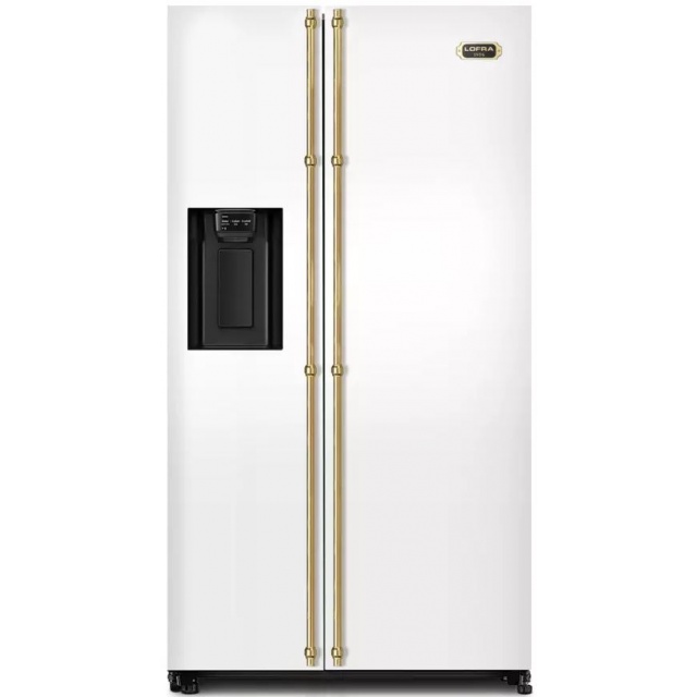 Side by Side Lofra GFRNM619/O, 619 l, Clasa A+, No Frost, H 180 cm, Negru