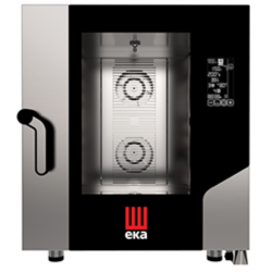 Cuptor electric combinat cu convecție/abur EKA MILLENNIAL cu capacitate 7 tavi GN 1/1 si tehnologie BLACK MASK