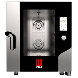 Cuptor electric combinat cu convecție/abur EKA MILLENNIAL cu capacitate 7 tavi GN 1/1 cu ecran tactil