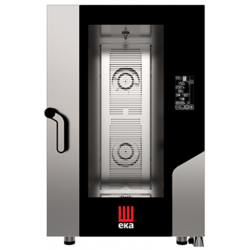 Cuptor electric combinat cu convecție/abur EKA MILLENNIAL cu capacitate 11 tavi GN 1/1 cu panou de control electromecanic