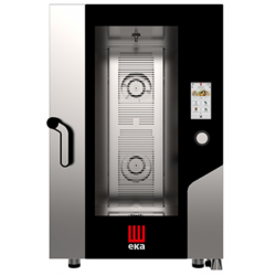Cuptor electric combinat cu convecție/abur EKA MILLENNIAL cu capacitate 11 tavi GN 1/1 cu ecran tactil