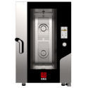 Cuptor electric combinat cu convecție/abur EKA MILLENNIAL cu capacitate 11 tavi GN 1/1 cu boiler și ecran tactil