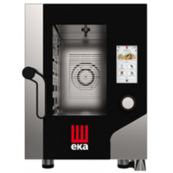 Cuptor electric combinat cu convecție/abur EKA MILLENNIAL cu capacitate 6 tăvi 2/3 GN compacte si ecran tactil