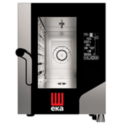 Cuptor electric combinat cu convecție/abur EKA MILLENNIAL cu capacitate 6 tăvi 1/1 GN compacte si ecran tactil