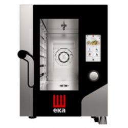 Cuptor electric combinat cu convecție/abur EKA MILLENNIAL cu capacitate 6 tăvi 1/1 GN compacte si ecran tactil