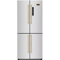 Side by Side Lofra Dolcevita GFRS819/O, Capacitate 519L, No Frost, 4 Usi, H 186 cm, Inox