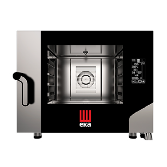 Cuptor electric de patiserie EKA MILLENNIAL cu capacitate 4 tăvi de 600 x 400 mm și tehnologie BLACK MASK