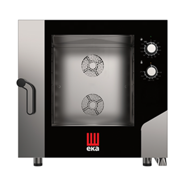 Cuptor electric de patiserie EKA MILLENNIAL cu capacitate 6 tăvi (600 x 400 mm) și panou de control electromecanic