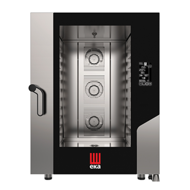 Cuptor electric de patiserie combinat EKA MILLENNIAL cu capacitate 10 tăvi 600 x 400 mm și tehnologie BLACK MASK