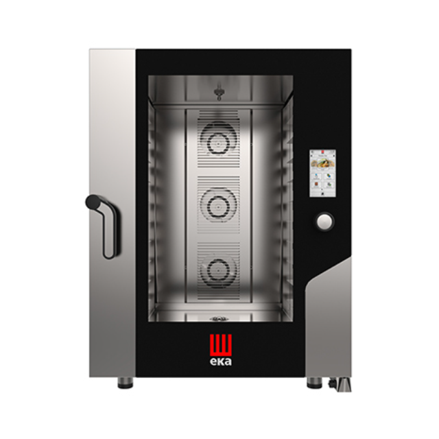 Cuptor electric de patiserie combinat cu convecție/abur EKA MILLENNIAL cu capacitate 10 tăvi 600 x 400 mm și ecran tactil