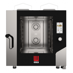 Cuptor de patiserie pe gaz cu convecție/abur EKA MILLENNIAL cu capacitate 6 tăvi și ecran tactil