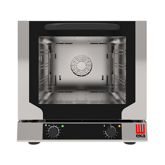 Cuptor electric cu convecție EKA EVOLUTION NEXT cu capacitate 4 tăvi 1/2 GN și control manual