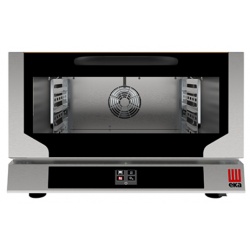 Cuptor electric cu convecție și abur direct EKA EVOLUTION NEXT cu capacitate 3 tăvi 1/1 GN si control tactil