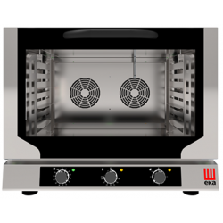 Cuptor electric cu convecție si abur direct EKA EVOLUTION NEXT cu capacitate 4 tăvi 1/1 GN