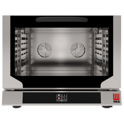 Cuptor electric combinat cu abur indirect EKA EVOLUTION NEXT cu capacitate 4 tăvi 1/1 GN si ecran tactil