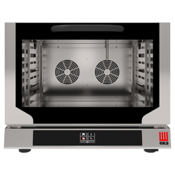 Cuptor electric combinat cu abur direct EKA EVOLUTION NEXT cu capacitate 4 tăvi 1/1 GN si ecran tactil