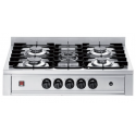 Masina de gatit pe gaz din oțel inoxidabil cu 5 arzătoare EKA, model EKP 96, dimensiuni 900 x 620 x 265 mm