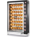 Rotisor pe gaz CB ITALIA 14100601 - G-48P-S8,8 tepuse, 48 pui