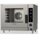 Cuptor gastronomic pe gaz TECNOINOX Tecnocombi seria XTRA D cu 6 tăvi GN1/1, control electronic și sondă de bază