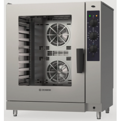 Cuptor gastronomic electric TECNOINOX Tecnocombi seria XTRA M cu 10 tăvi GN1/1, control electromecanic si abur direct