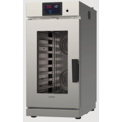 Cuptor gastronomic pe gaz TECNOINOX Tehnocompact Next cu 10 tăvi GN1/1, ecran tactil, spălare automată și abur direct