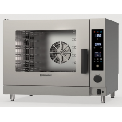 Cuptor gastronomic electric TECNOINOX Tecnodual seria D cu 6 tăvi GN1/1, control electronic, rețete programabile și abur direct