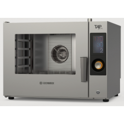Cuptor electric patiserie TECNOINOX TAP Pastry cu 5 tăvi (600x400 mm), ecran tactil, abur direct și spălare automată