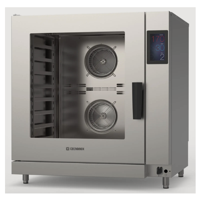 Cuptor electric patiserie TECNOINOX Tecnobake NEXT cu 8 tăvi, ecran tactil, rețete programabile, spălare automată și abur direct