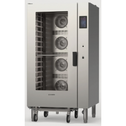 Cuptor patiserie pe gaz TECNOINOX Tecnobake NEXT cu 16 tăvi si boiler compatibil cu căruciorul pentru 20 de tăvi GN1/1
