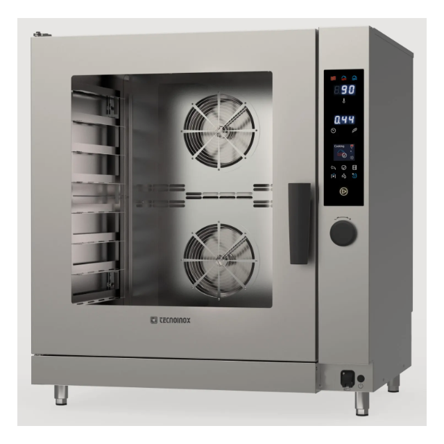 Cuptor electric patiserie TECNOINOX Tecnobake XTRA D cu 8 tăvi cu control electronic, rețete programabile și abur direct