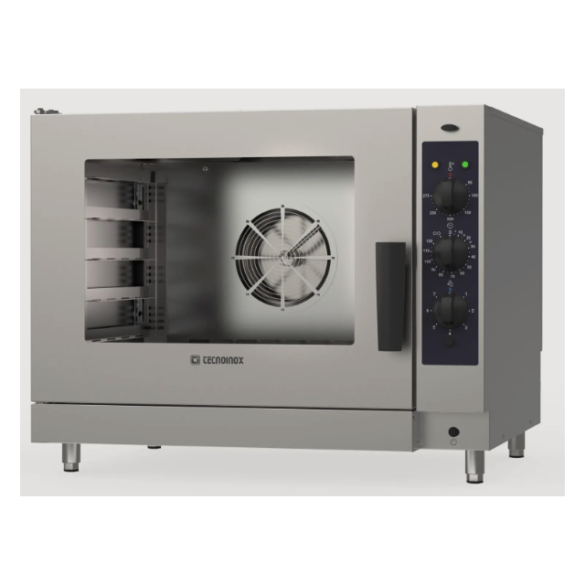 Cuptor patiserie pe gaz TECNOINOX Tecnobake XTRA M cu 5 tăvi cu control electromecanic și abur direct